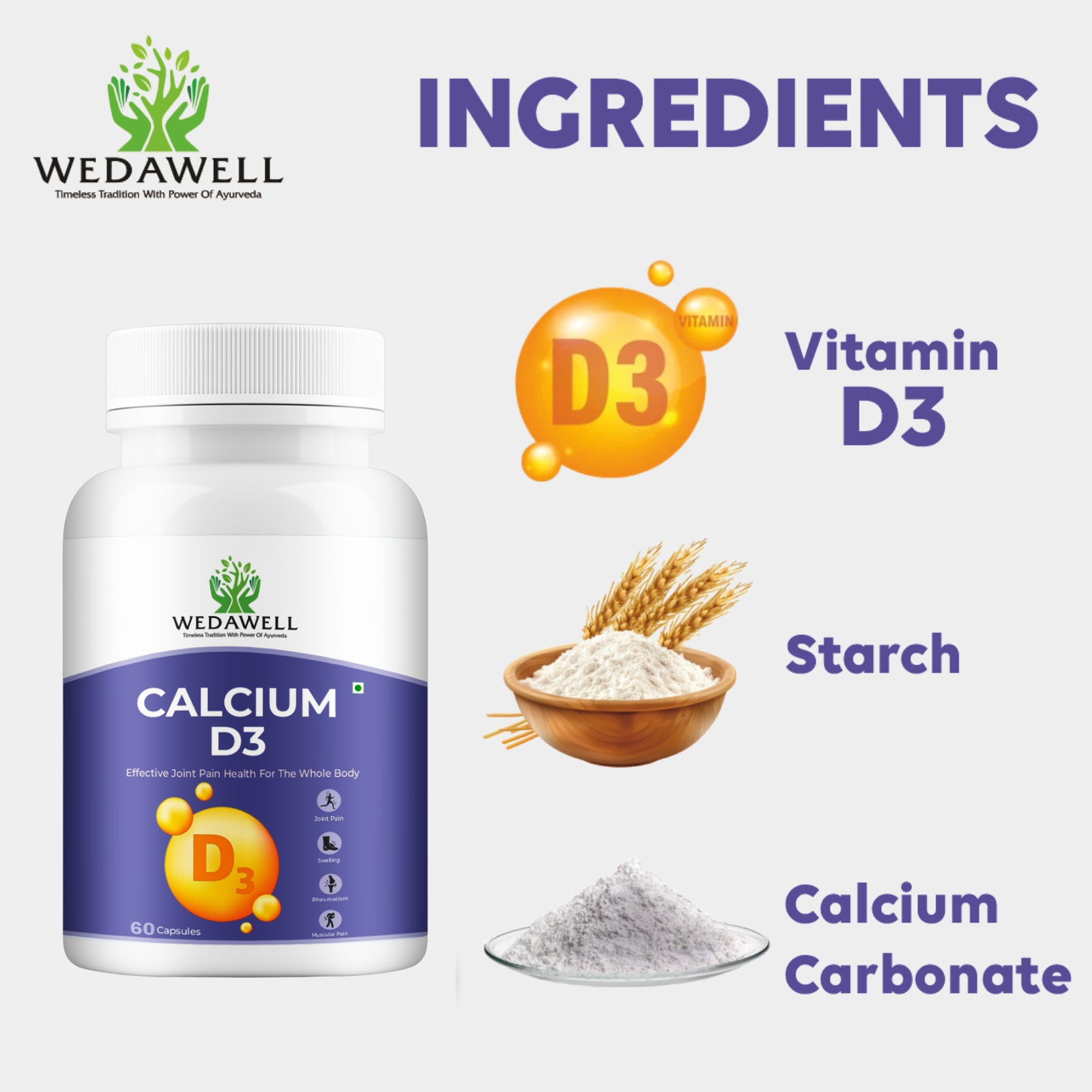 Calcium D3 Tablets 